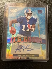 2025 Score “It’s good” Plaxico Burress Autograph #IGG-PBS New York Giants