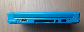 Nintendo 3DS Light Blue Region Free Console 16GB Tested w/ Charger & Stylus