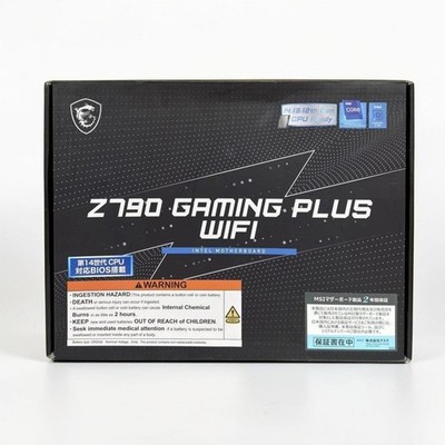 MSI Z790 Gaming Plus WiFi ATX Mainboard LGA1700 DDR5 Intel 12th 13th 14th Gen