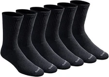 Dickies Mens Crew Work Socks Pairs Dri-Tech Extra Thick Reinforced Size 10-13