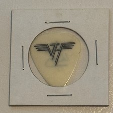 Eddie Van Halen Vintage Guitar Pick 1980 Invasion Tour Concert Stage Plectrum