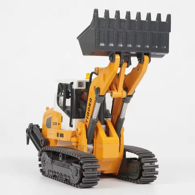 Excavator 1:50 LR636 2.4G RC Electric Lifting Tracked Loader Metal Ripper RTR - Image 3 of 4