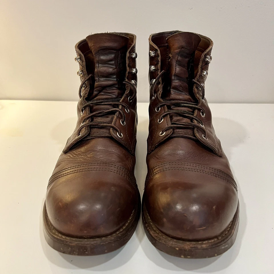Arnés ámbar Red Wing Iron Ranger Heritage 8111 para hombre talla 10,5D Foto 2 de 4