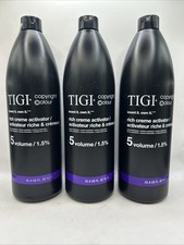 3 Pack TIGI Rich Cr me Activator 5 Vol. 1.5 