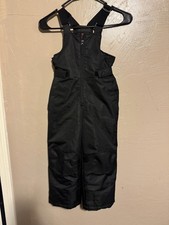 SWISSTEK Kids Black Snow Bib Pants Size XS 4T/5 NWOT