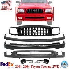 Bumper Face Bar Front Kit With Grille 2001-2004 Toyota Tacoma 2wddlx S-runner Bumper Face Bar Front Kit With Grille 2001-2004 Toyota Tacoma 2wddlx S-runner