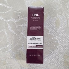 Her Calcium Multi-Purpose Balm Wrinkle Core Stick Exp 02/28/2029 9g New Sealed