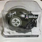 Chris Boswell Signed Autographed SALUTE TO SERVICE Mini Helmet Steelers TSE