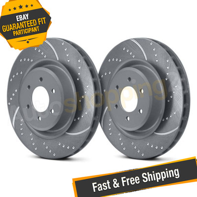 EBC 3GD Series Sport Dimpled & Slotted Brake Rotors for Volkswagen Jetta