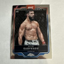 2025 Topps Chrome UFC - Nazim Sadykhov #157 (RC)
