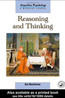 Reasoning and Thinking (Cognitive Psychology) von not sp... | Buch | Zustand gut