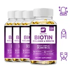 Biotin, Supports Healthy Hair, Skin and Nails 25,000 mcg with Collagen Vitamins