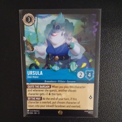 Ursula - Deal Maker Legendary Lorcana Wilds Unknown