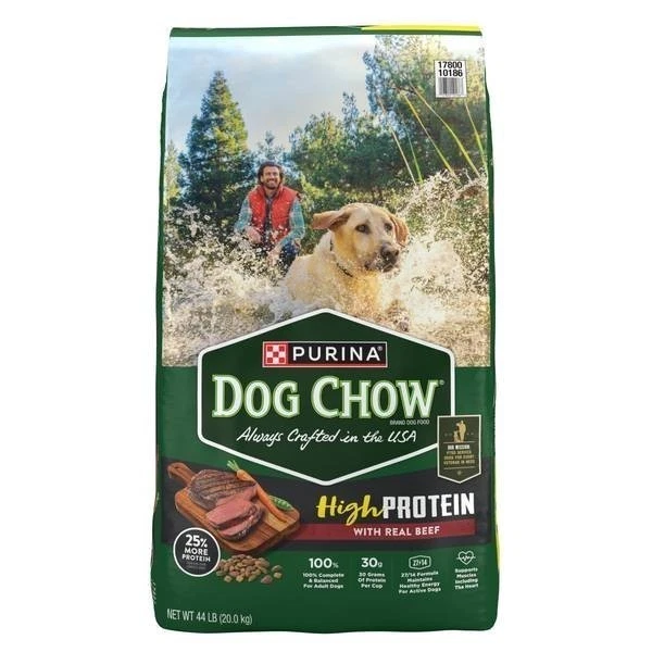Nestle Purina Petcare 108456 44 lbs Chow High Protein Dog Food with Real Beef
Opens in a new window
