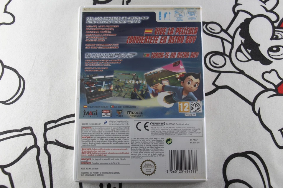 NINTENDO WII ASTRO BOY THE VIDEOGAME MUY BUEN ESTADO PAL ESPAÑA, foto 2 de 4