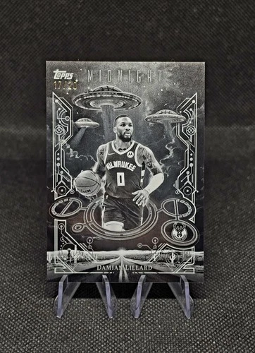 2025 Topps Midnight Basketball Equinox Damian Lillard #DD-12