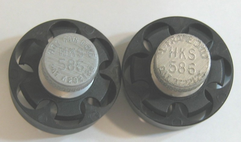 Lot of 2 HKS Speedloaders for S&W Model 686 & 586, Smith & Wesson, & Ruger GP100