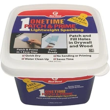Red Devil Onetime 1 Pt. Lightweight Acrylic Patch & Prime Spackling 0540 Red