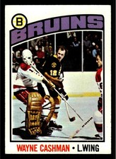 1976-77 Topps Wayne Cashman #165 - Boston Bruins