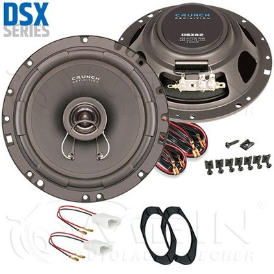CRUNCH AUTO LAUTSPRECHER für MAZDA 626 IV Typ GE 1992-1997 Front Tür 200W #AEIX