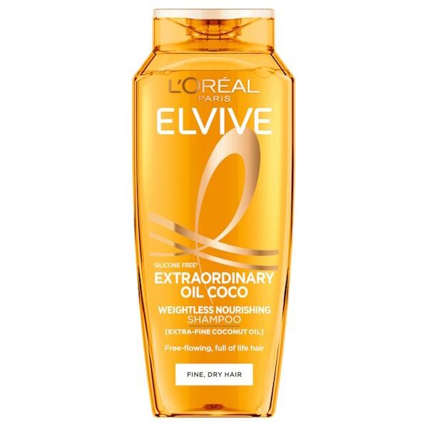 3 x L'Oreal Elvive Extraordinary Oil Coco Shampoo 400ml