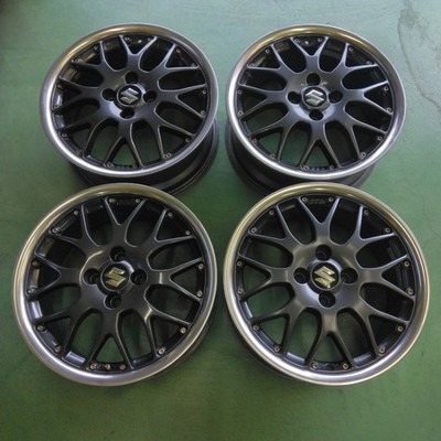 JDM Genuine VW BBS RS764 rim polished gunmetal disc specification tin No Tires
