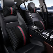 2 PACK  Premium Car Seat Head Neck Rest Support Cushion Pad Headrest Bone Pillow