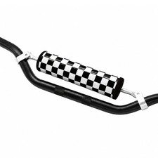 8" Round Crossbar Handlebar Foam Pad Universal Protector For Dirt Bike ATV Black