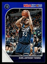 2019 Hoops Winter #111 Karl-Anthony Towns Blue  T-Wolves