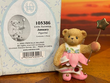 2002 Cherished Teddies Bear Figurine Little Twinkles January 105386