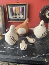 Group Of Studio Pottery Bird