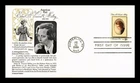 DR JIM STAMPS US COVER EDNA ST VINCENT MILLAY POET FDC ARISTOCRAT CACHET