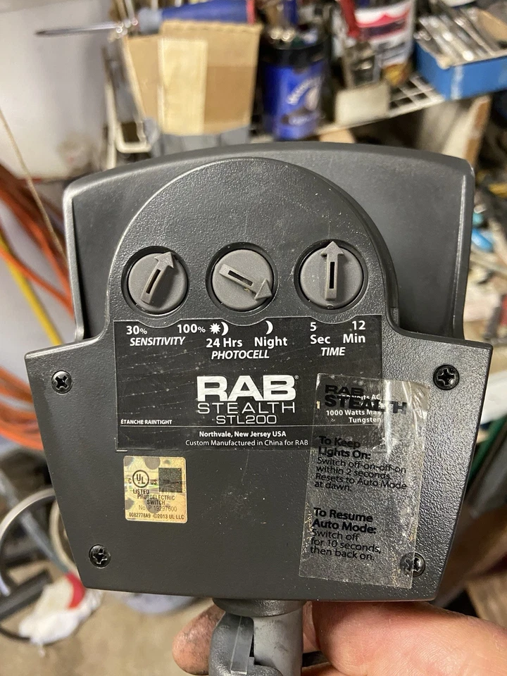 RAB LIGHTING 200 STEALTH Sensor Security Light 200° Detection 1000W-Sensor Only - Image 3 of 4