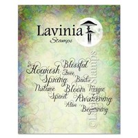 Lavinia Stamps, Clear Stamp - Words Of Spring