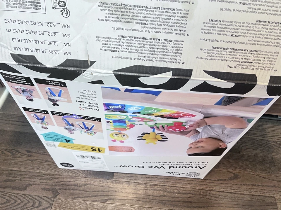 Baby Einstein Around We Grow Caminante 4 en 1, Centro de Actividades Descubrimiento y Mesa Foto 4 de 4