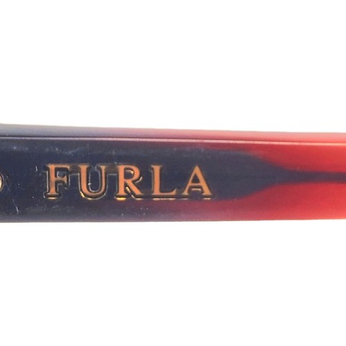 Furla Eyeglasses Frames Only, ZIZI VU4302K COL 08AM, 53-17-135, Black/Red - Picture 9 of 18