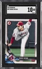 2018 BOWMAN #49 SHOHEI OHTANI ROOKIE RC SGC 10 GM