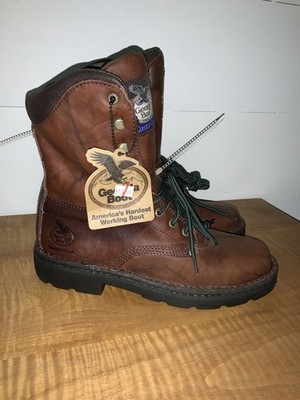 Georgia Boot, Men s 9M, Eagle Light, Lace Up, Work, Comfort Core