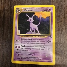 Espeon Neo Discovery #20/75 Non Holo Rare Pokemon Card on eBay