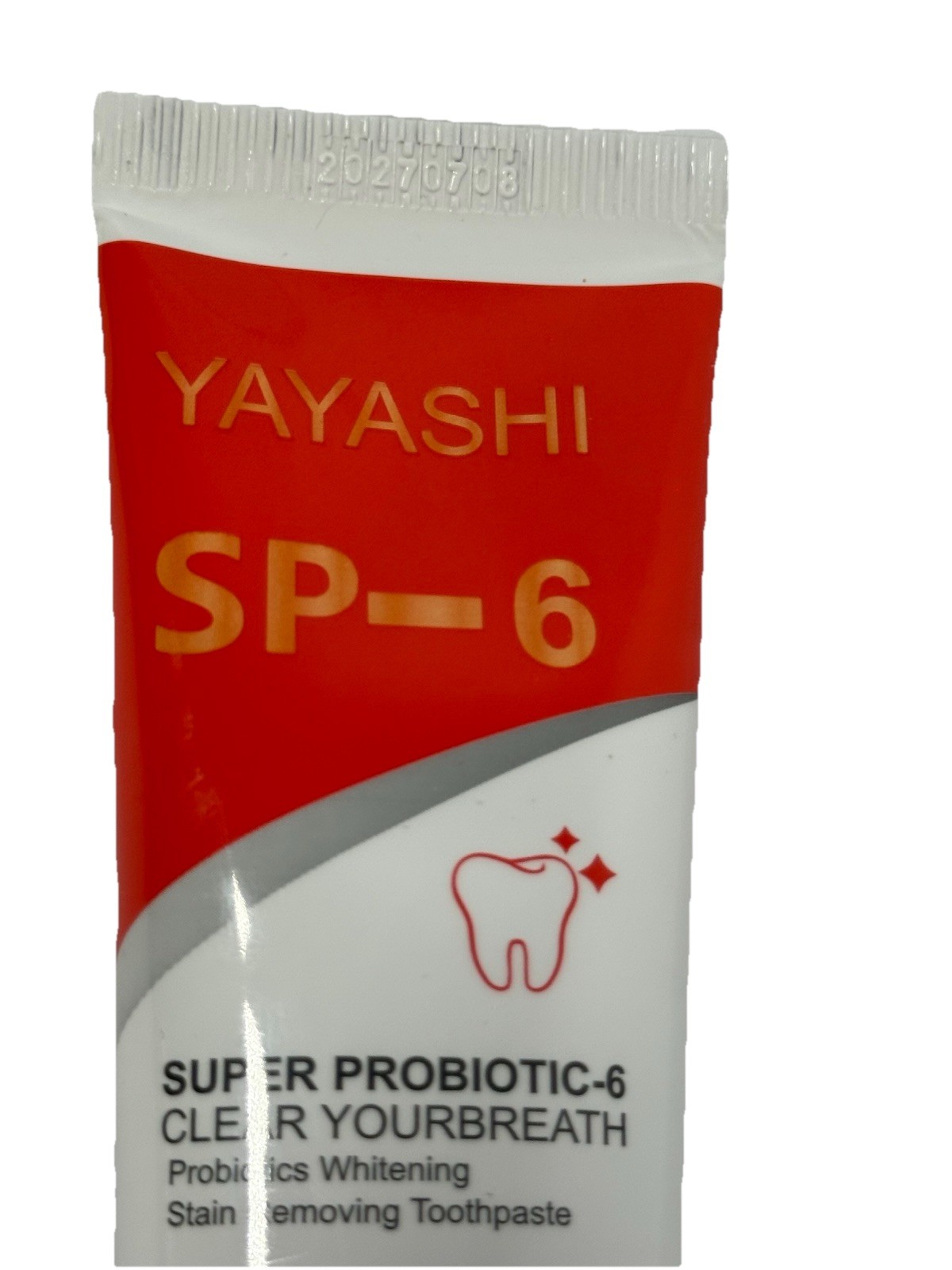 YAYASHI SP-6 Probiotic Toothpaste 120g – Whitening & Breath Care – Open Seal
