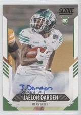 2021 Score Rookies Signatures Jaelon Darden #400 Auto 4m4