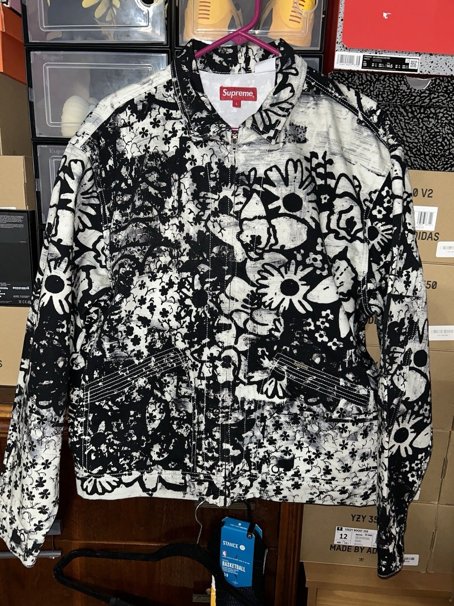 Supreme Christopher Wool Denim Work Jacket FW21 size Large NEW | eBay