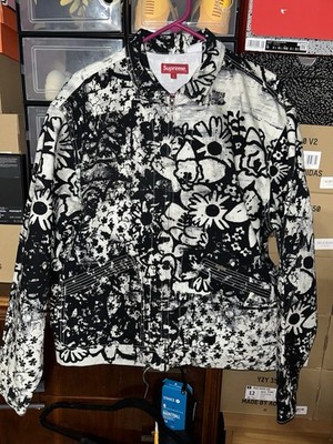 Supreme Christopher Wool Denim Work Jacket FW21 size Large NEW | eBay