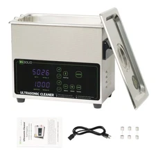 U.S. Solid Digital Ultrasonic Cleaner 3L 28/40kHz Dual-Frequency