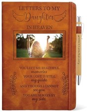 Letters To My In Heaven Journal 200 Pages Notebook A5 Lined with Daughter