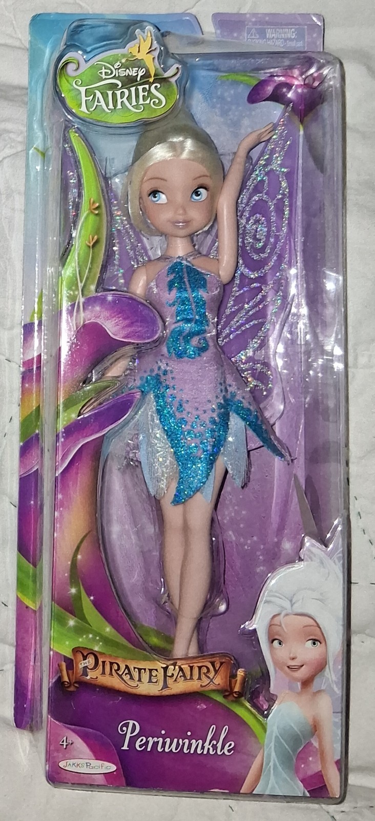 RARE- 2014 Jakks Pacific Disney Pirate Fairy Movie 11” PERIWINKLE DOLL NEW