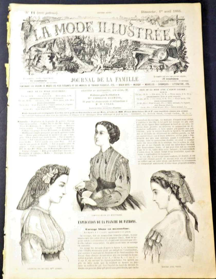 时尚杂志1850-1899 | eBay