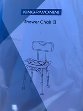 Shower Chair for Inside Shower/Bath, 400 lb Capacity, Kingpavonini, New in Box