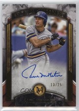 2022 Topps Museum Collection Archival Gold /25 Paul Molitor #AA-PM Auto HOF 12pd
