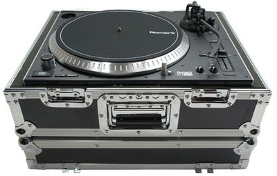 Harmony Cases HC1200BMKII Flight Foam DJ Turntable Custom Case fits Stanton T92